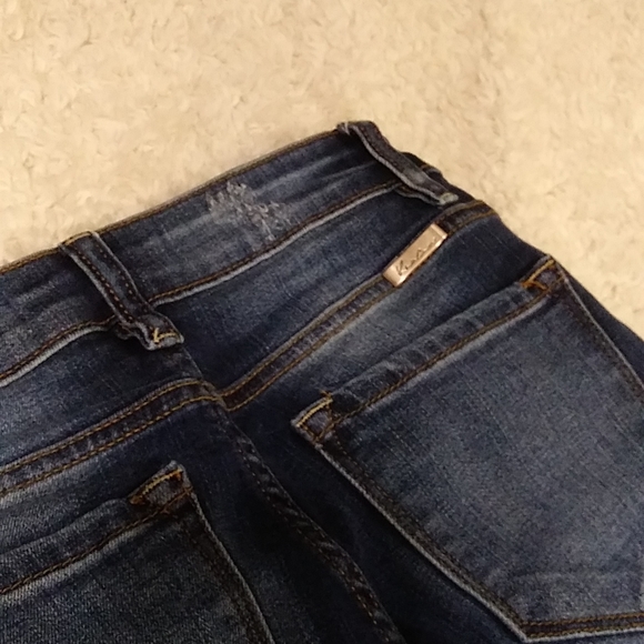 KanCan Skinny Distressed & Patche Jeans Size 25 - Picture 14 of 17